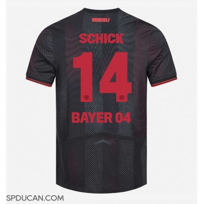 Muški Nogometni Dres Bayer Leverkusen Patrik Schick #14 Domaci 2025-26 Kratak Rukav Muški Nogometni Dres Bayer Leverkusen Patrik Schick #14 Domaci 2025-26 Kratak Rukav